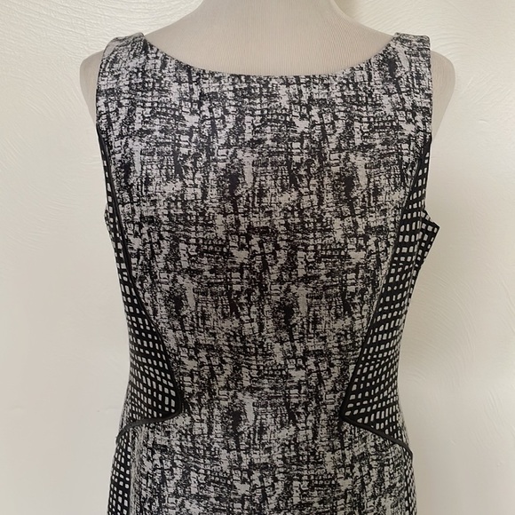 Lafayette 148 mixed print sheath dress - Picture 3 of 7